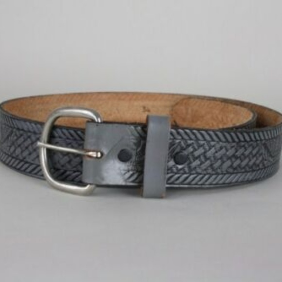 Other - Vtg 70s Men's Tooled Eagle Genuine Leather Belt